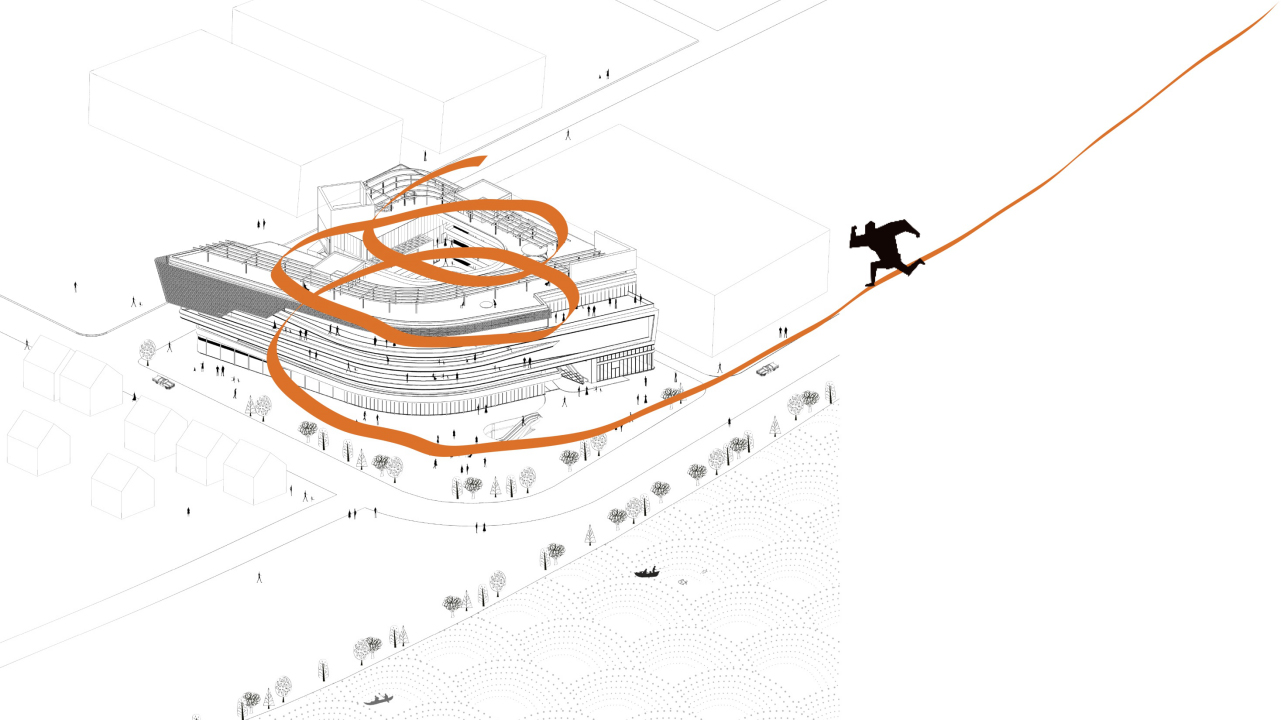 建築設計,藝術場館設計,建築外立麵設計,藝術場館設計案例,二沙島文立方,廣州二沙島文立方,文立方,扉建築 FEI Architects ,扉建築,FEI Architects