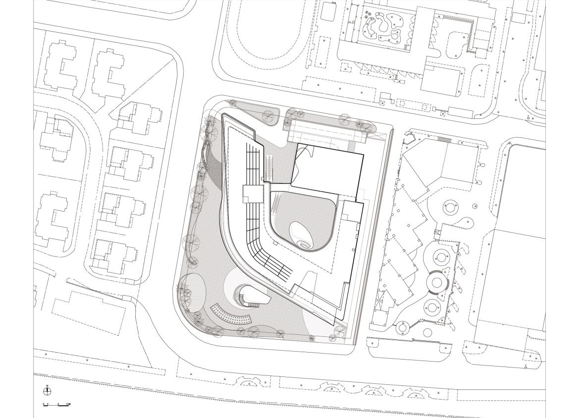 建築設計,藝術場館設計,建築外立麵設計,藝術場館設計案例,二沙島文立方,廣州二沙島文立方,文立方,扉建築 FEI Architects ,扉建築,FEI Architects