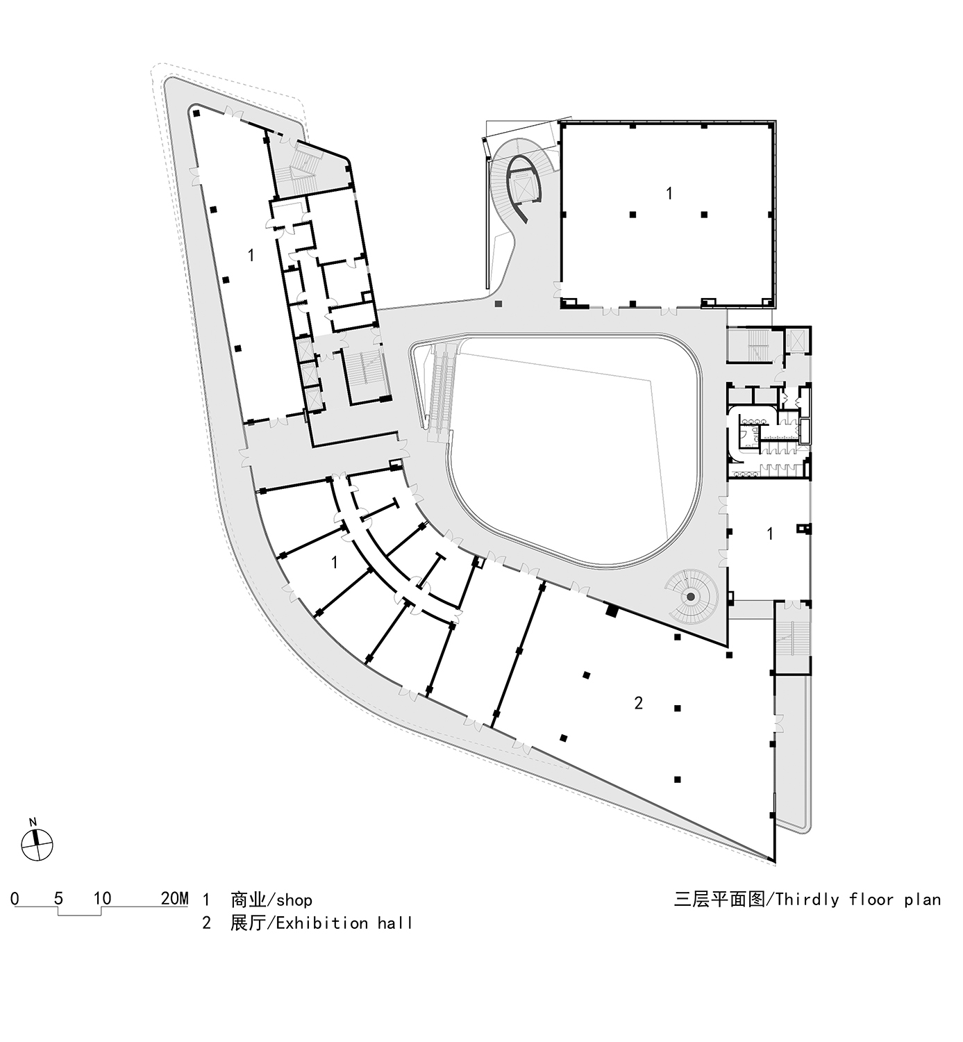 建築設計,藝術場館設計,建築外立麵設計,藝術場館設計案例,二沙島文立方,廣州二沙島文立方,文立方,扉建築 FEI Architects ,扉建築,FEI Architects