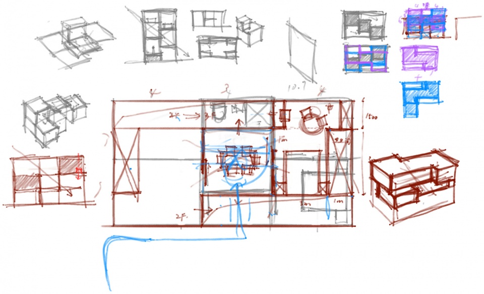 自建房設計,鄉村住宅設計,鄉村自建房,住宅設計案例,住宅設計,自建房裝修,杭州住宅設計,杭州鄉村住宅設計,現代風格住宅設計,獨棟住宅設計,田之間建築,植田建築,極小天井住宅,千島湖方宅,杭州千島湖方宅