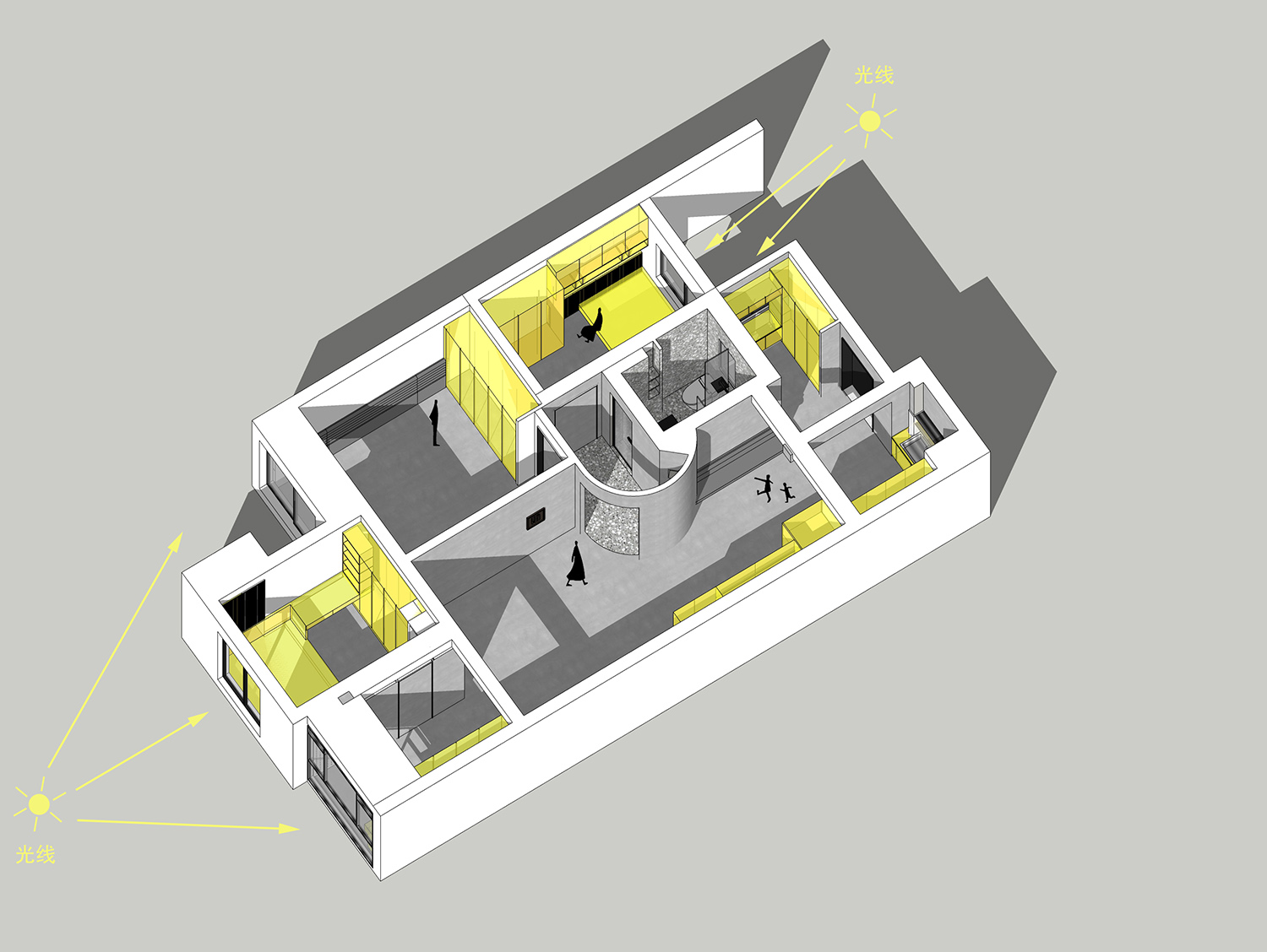 90㎡住宅設計,90㎡,家裝設計,住宅設計案例,住宅設計,小戶型設計,杭州住宅設計,杭州家裝設計,現代風格住宅設計,向以設計,杭州向以設計,杭州向以室內設計工作室,向以室內設計