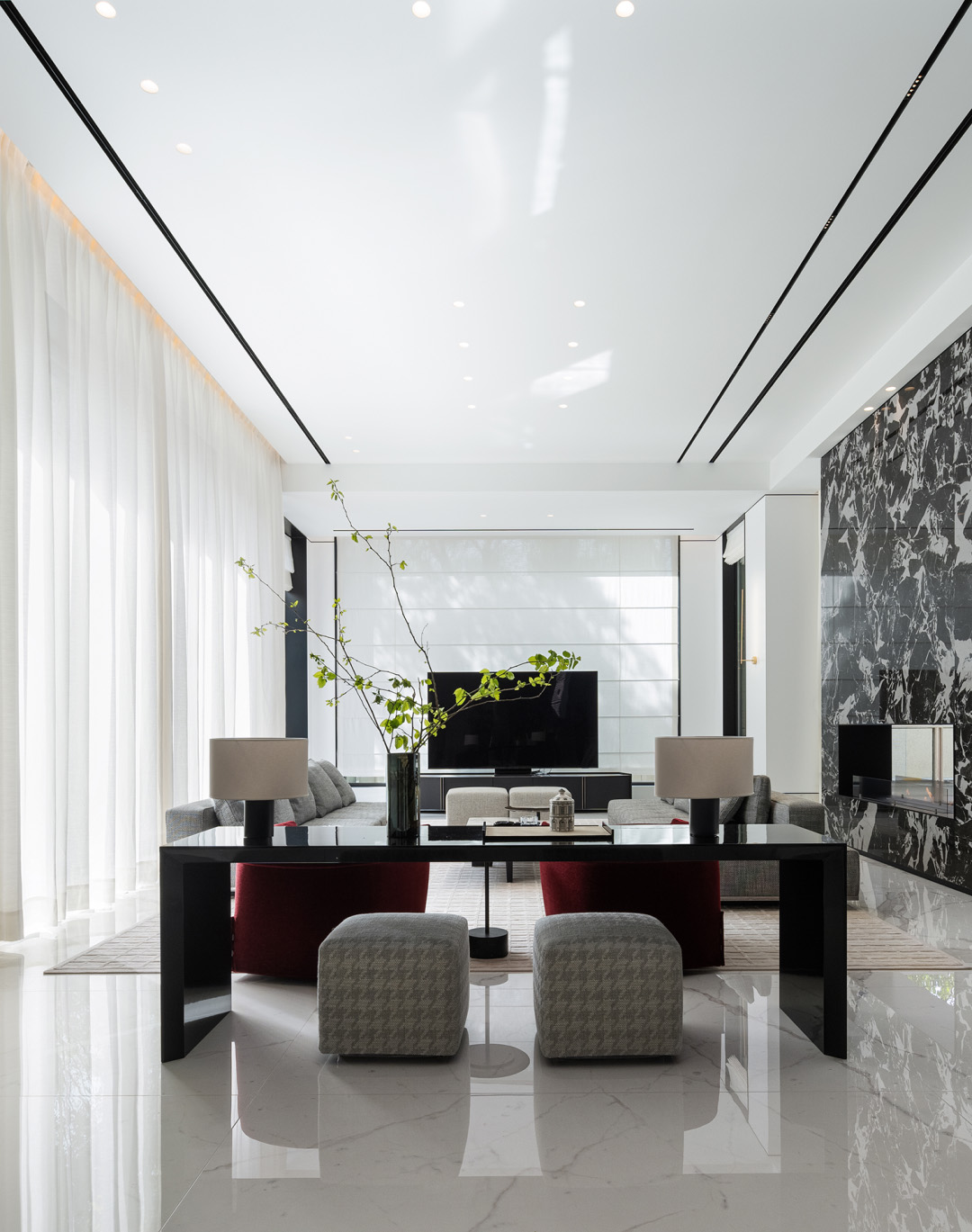 1500㎡別墅設計,住宅設計案例,別墅設計,住宅設計,1500㎡,輕奢風格別墅設計,寧波別墅設計,寧波濱水別墅,獨棟別墅設計,寧波濱水公園別墅,別墅設計案例,FEN+張奇峰設計工作室,FEN+,張奇峰,張奇峰設計工作室