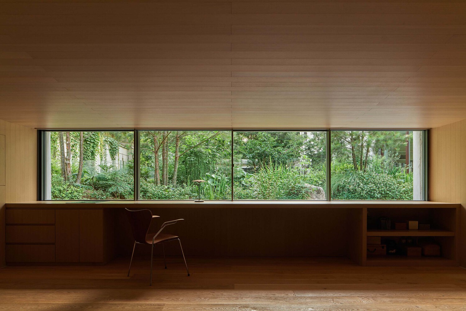 茶室設計,茶室設計案例,Studio Ku Kan Nai,林間茶室,上海茶室設計,上海,空間裏建築設計事務所,Underwood Teahouse