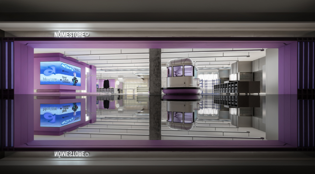 商業空間設計,零售店設計,日用品零售店設計,blueDNA,深圳零售店設計,深圳服裝店設計,零售品牌概念店,NǑME,NǑME概念店,深圳NǑME,超級平常設計,超級平常