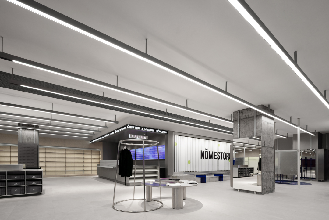 商業空間設計,零售店設計,日用品零售店設計,blueDNA,深圳零售店設計,深圳服裝店設計,零售品牌概念店,NǑME,NǑME概念店,深圳NǑME,超級平常設計,超級平常