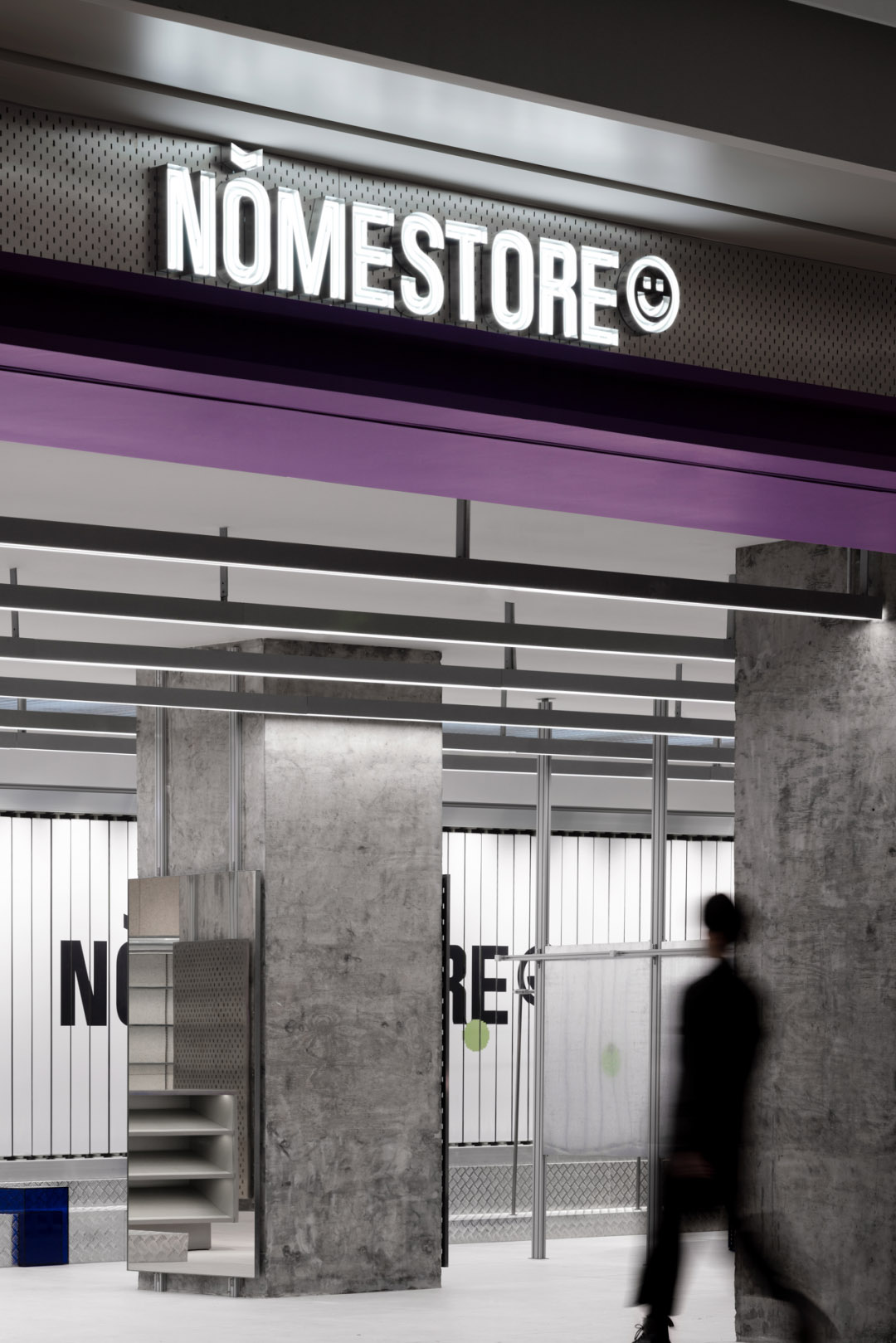 商業空間設計,零售店設計,日用品零售店設計,blueDNA,深圳零售店設計,深圳服裝店設計,零售品牌概念店,NǑME,NǑME概念店,深圳NǑME,超級平常設計,超級平常