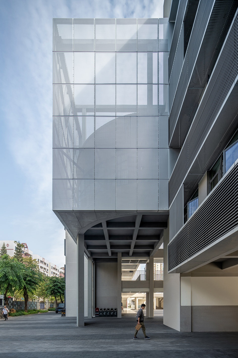 學校設計,學校改造設計,校園設計你,學校裝修,學校設計案例, 深圳南山麒麟中學,麒麟中學,南山麒麟中學,深圳中學,深圳,深圳學校設計,深圳大學建築設計研究院,元本體工作室,深大建築設計研究院