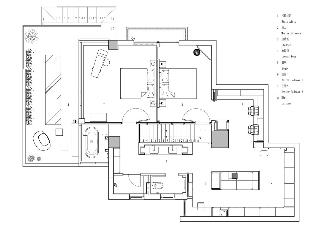 400㎡複式設計,400㎡,複式住宅設計,家裝設計,頂層複式設計,溫州複式設計,溫州住宅設計,現代風格住宅設計,複式住宅設計案例,NX設計,NX設計作品
