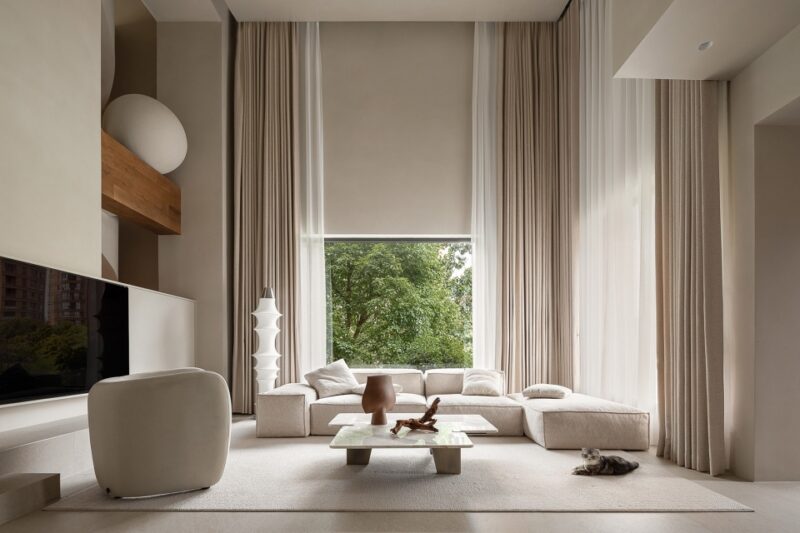 辰佑設計 | 650㎡,嘉興別墅-光影侘寂