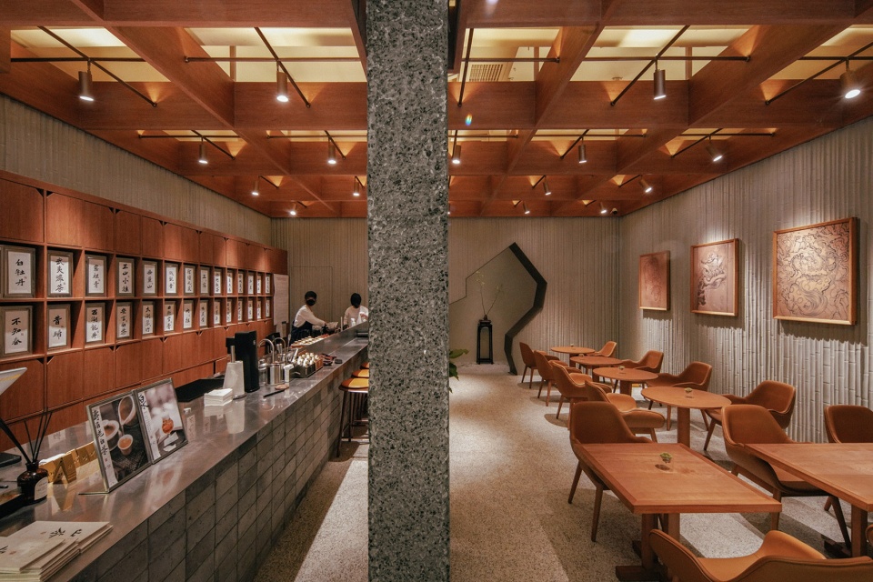 奶茶店設計,茶館設計,茶室設計,咖啡店設計,鄭州茶館設計,茶飲店設計,咖啡廳設計案例,咖啡廳裝修,山茶,山茶咖啡店,鄭州山茶,福州茶館,徽宗設計研究室,徽宗設計,徽宗設計作品