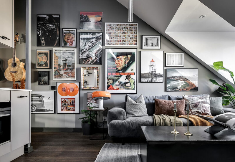 個性+時尚,音樂家的閣樓公寓