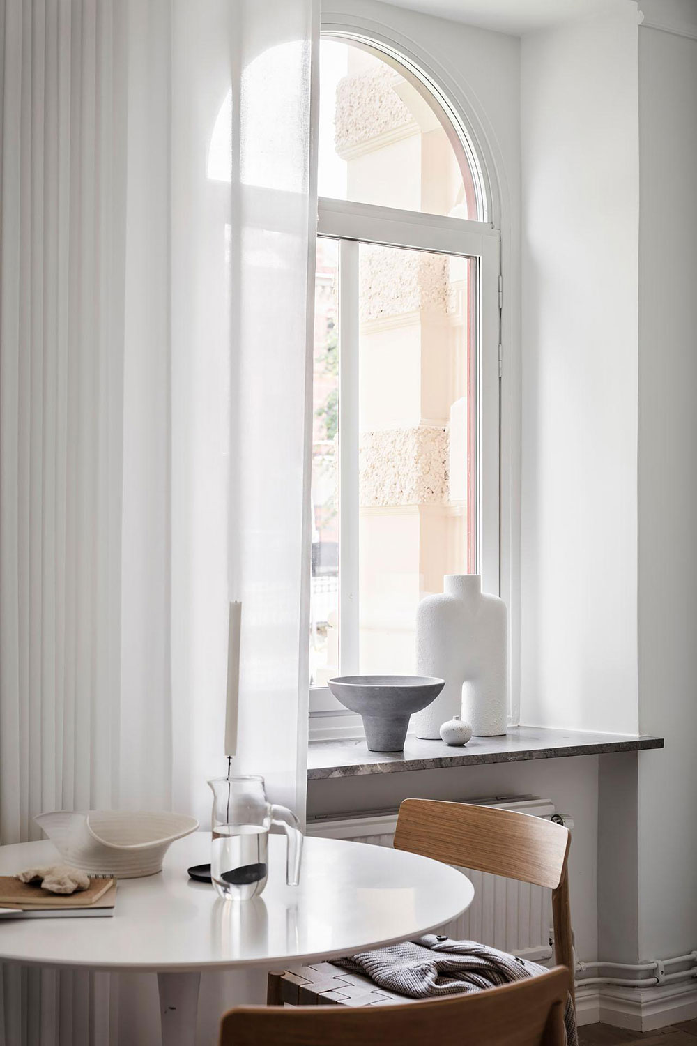 公寓設計,公寓設計案例,哥德堡,30㎡,Alvhem,小公寓設計案例,公寓裝修,北歐風格,最小宅,白色+米色