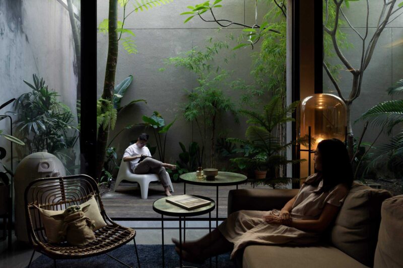 TEMAarchitects〡180㎡，印尼泗水建築師夫婦的家