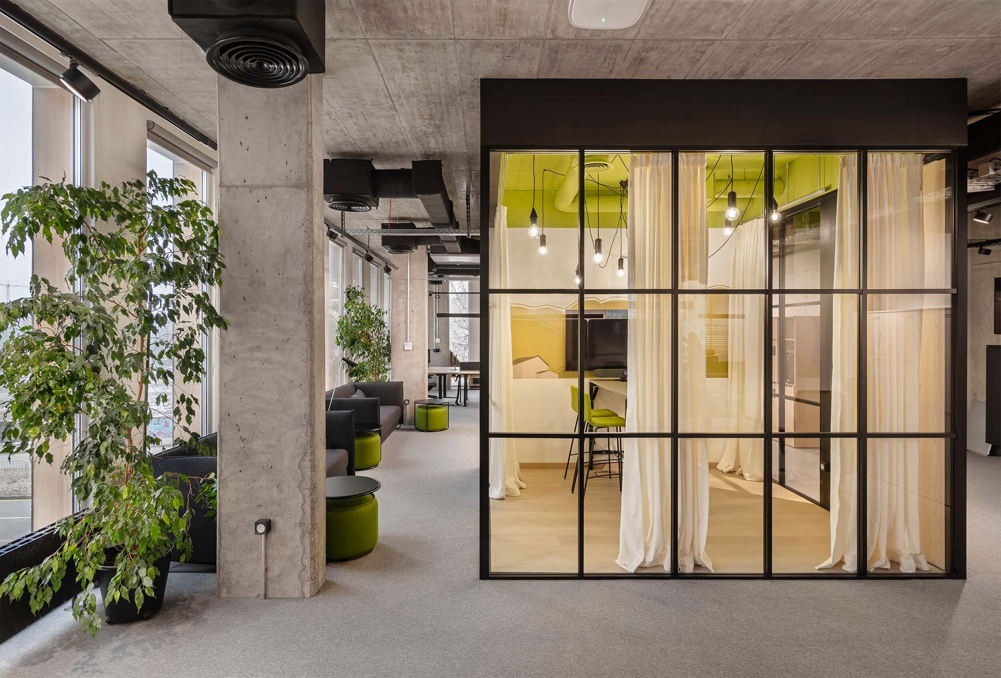 辦公室設計案例,Cache atelier,保加利亞,索非亞,1350㎡,辦公室,國外辦公室設計案例,辦公室裝修,Hypoport