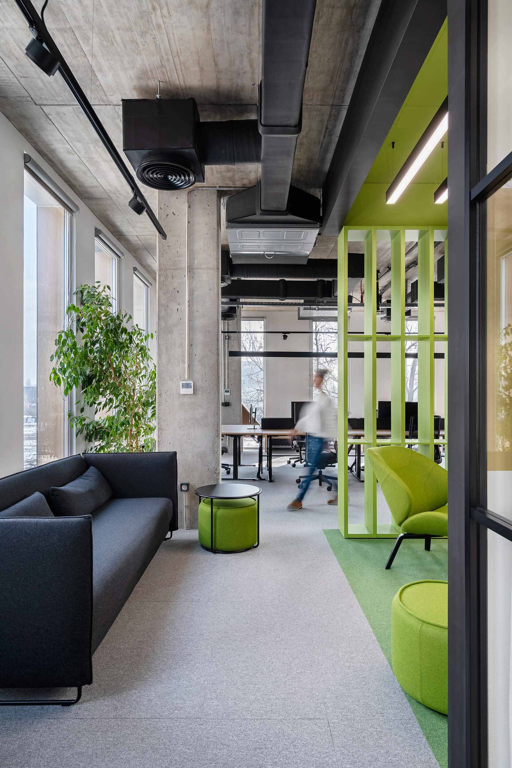 辦公室設計案例,Cache atelier,保加利亞,索非亞,1350㎡,辦公室,國外辦公室設計案例,辦公室裝修,Hypoport