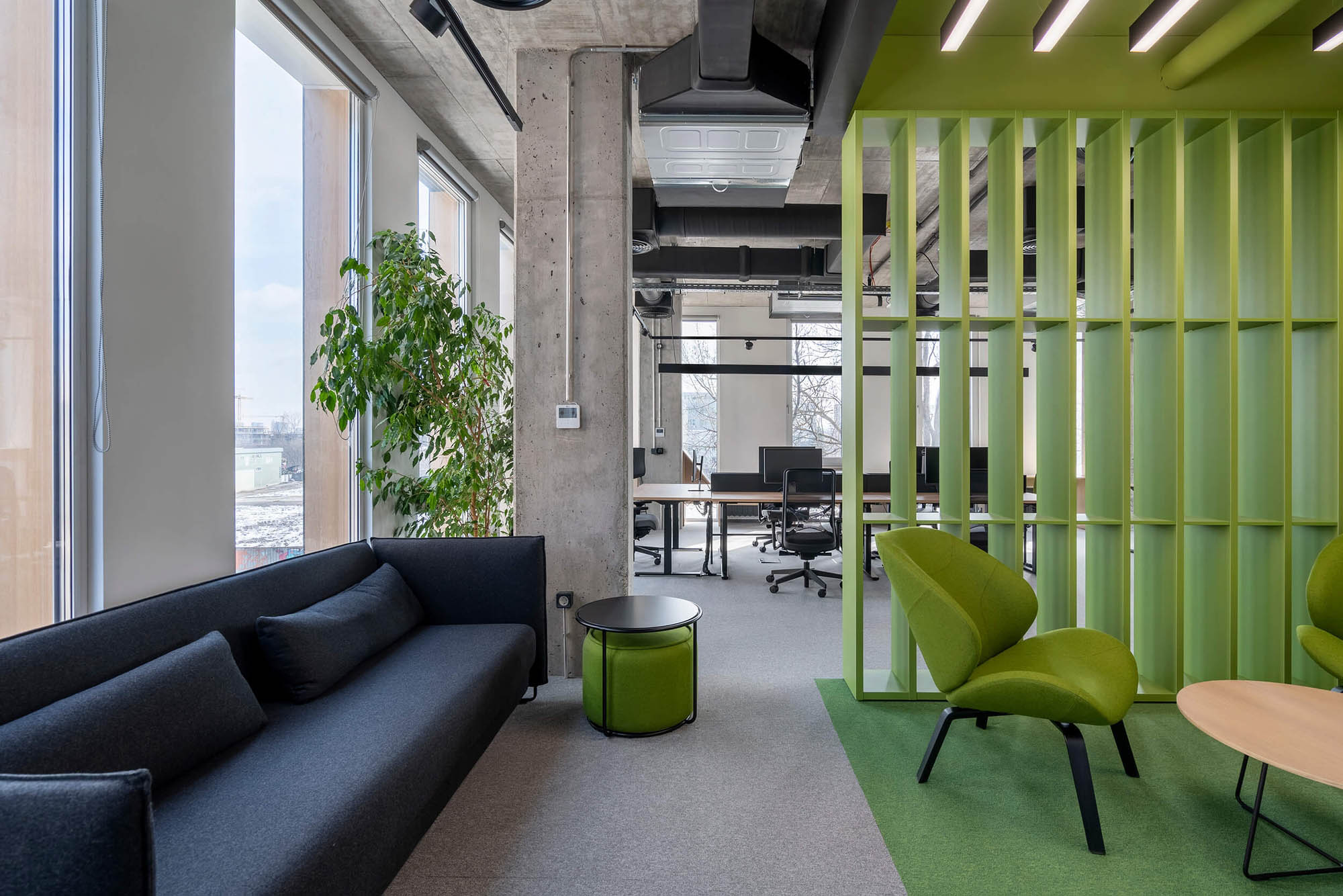 辦公室設計案例,Cache atelier,保加利亞,索非亞,1350㎡,辦公室,國外辦公室設計案例,辦公室裝修,Hypoport