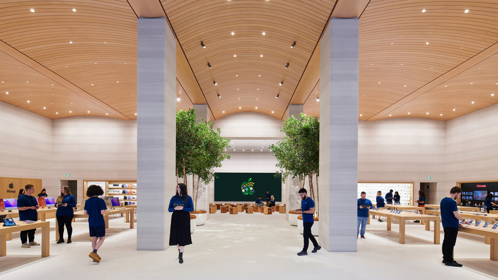 Foster + Partners,蘋果倫敦布朗普頓路店,蘋果零售店設計,Apple Store,福斯特建築事務所,蘋果體驗店店,英國,倫敦