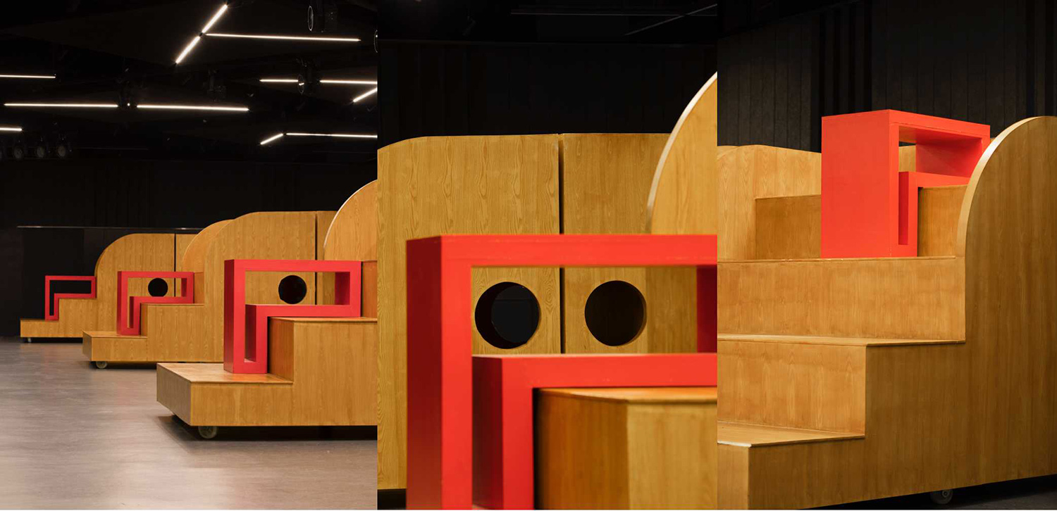 裝置設計,活動中心設計,學生活動中心設計,新太陽小劇場,新太陽學生中心,學校活動中心設計,北京大學新太陽小劇場,北京大學新太陽學生中心,北京大學,扉建築 FEI Architects ,扉建築,FEI Architects