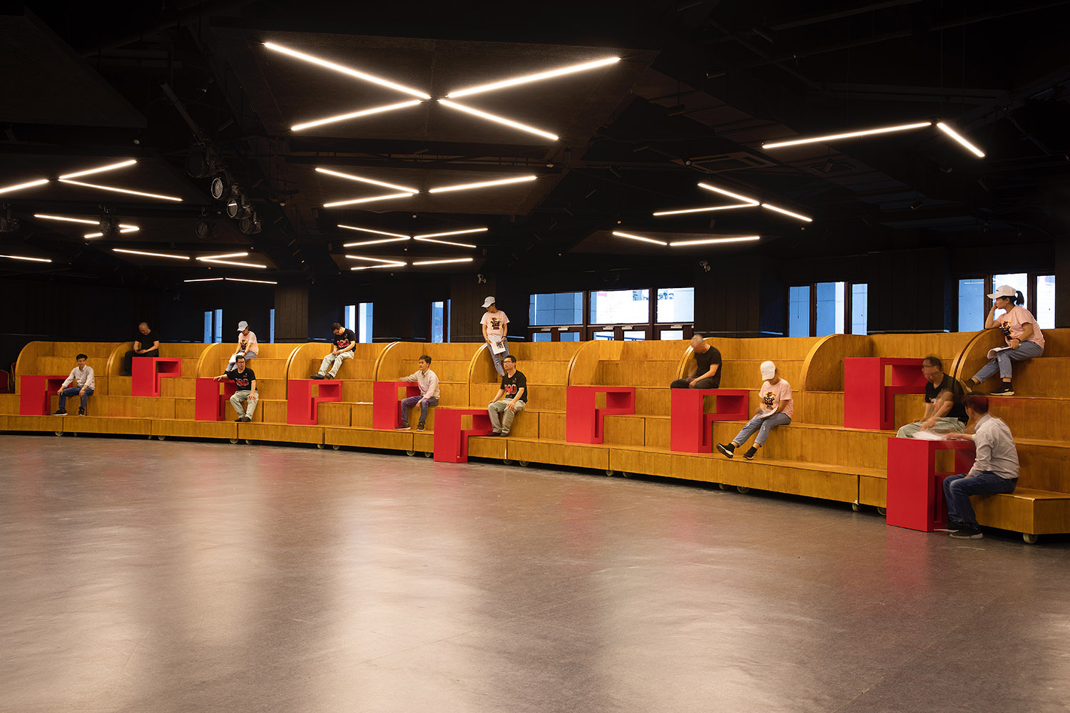 裝置設計,活動中心設計,學生活動中心設計,新太陽小劇場,新太陽學生中心,學校活動中心設計,北京大學新太陽小劇場,北京大學新太陽學生中心,北京大學,扉建築 FEI Architects ,扉建築,FEI Architects