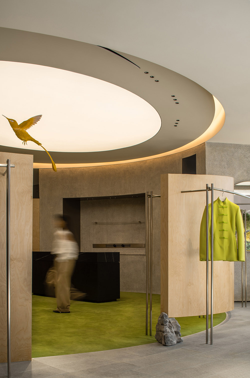 商業空間設計,時裝店設計,零售店設計,服裝店設計,旗艦店設計,時裝店設計案例,成都時裝店設計,hug,成都,成都hug,hug晶融彙花園店,氣象建築,氣象建築設計,ATMOSPHERE