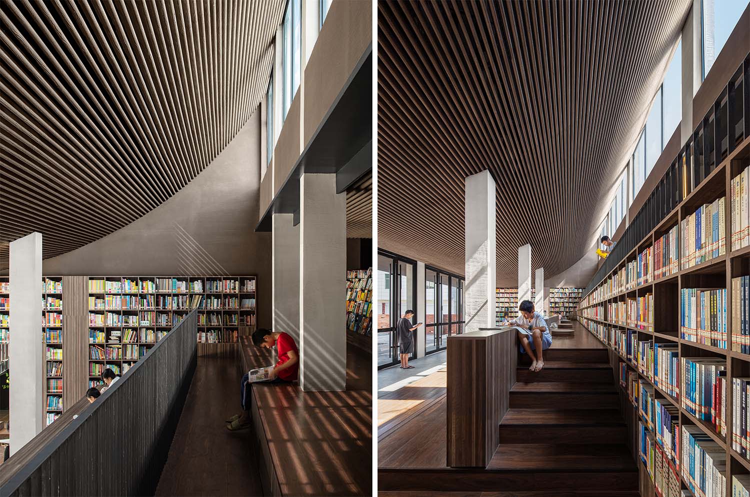 圖書館設計,書房設計,社區活動中心設計,社區書店設計,社區圖書館設計,圖書館設計案例,開雲書房,吉安開雲書房,昱景設計,昱景設計作品