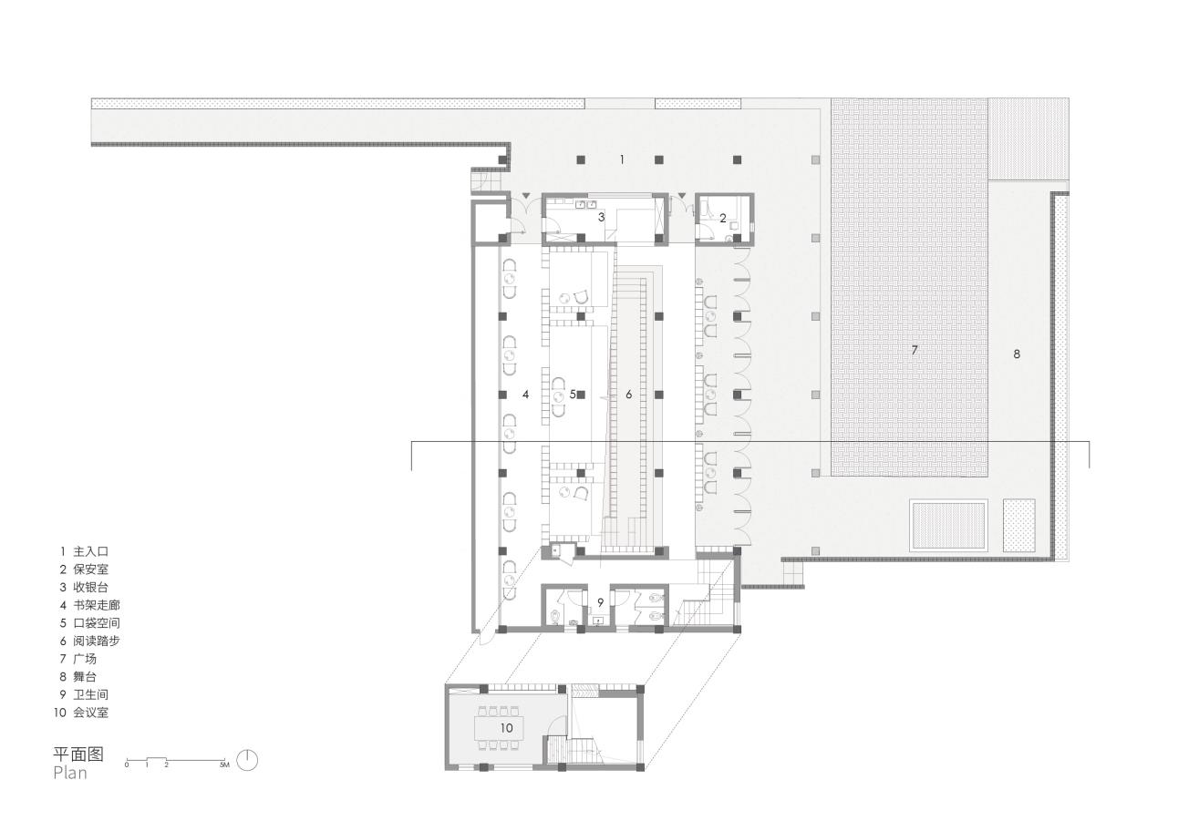 圖書館設計,書房設計,社區活動中心設計,社區書店設計,社區圖書館設計,圖書館設計案例,開雲書房,吉安開雲書房,昱景設計,昱景設計作品