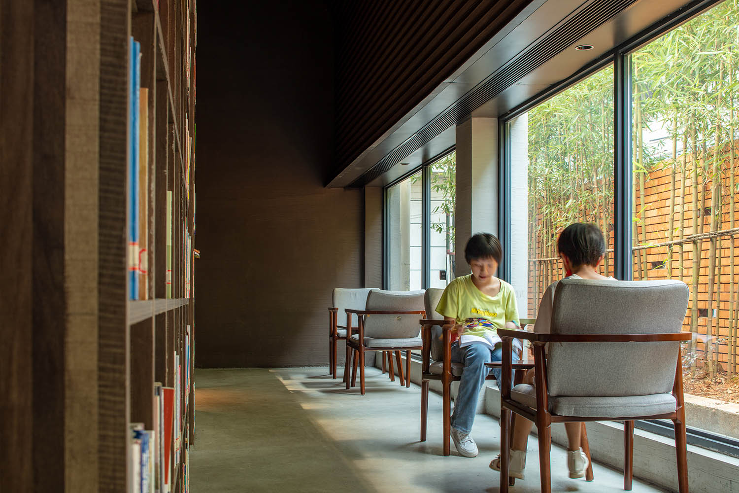 圖書館設計,書房設計,社區活動中心設計,社區書店設計,社區圖書館設計,圖書館設計案例,開雲書房,吉安開雲書房,昱景設計,昱景設計作品