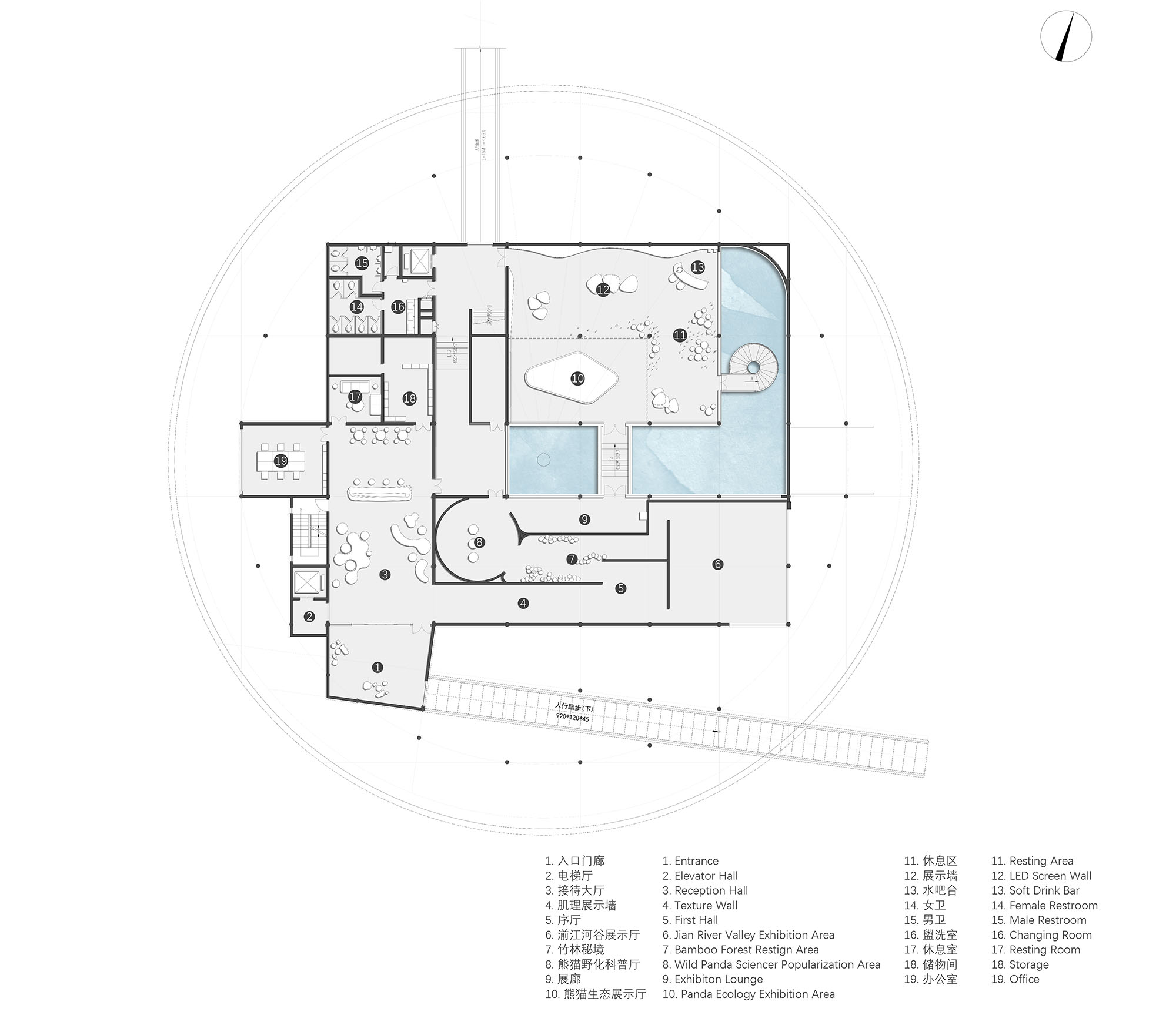臥雲台,龍門山臥雲台,公共空間設計,景觀設計,建築設計,公園景觀設計,四川建築設計,小隱建築,小隱建築事務所