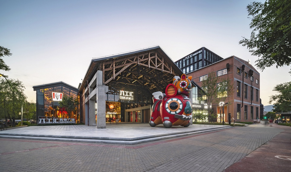 購物廣場設計,商場設計,購物中心設計,購物廣場室內設計,北京六工彙購物廣場,六工彙購物廣場,北京首鋼園六工彙購物廣場,首鋼園六工彙購物中心,弘石設計,弘石設計作品