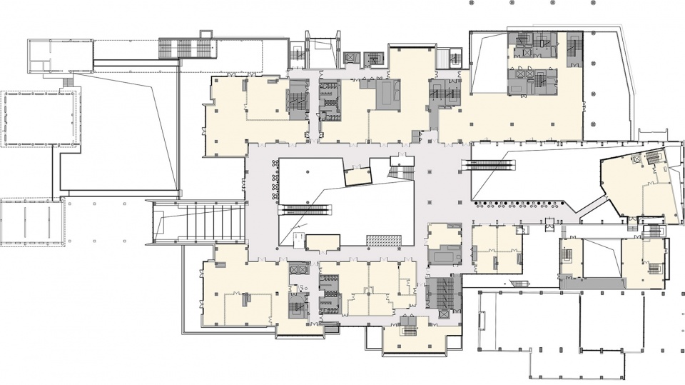 購物廣場設計,商場設計,購物中心設計,購物廣場室內設計,北京六工彙購物廣場,六工彙購物廣場,北京首鋼園六工彙購物廣場,首鋼園六工彙購物中心,弘石設計,弘石設計作品