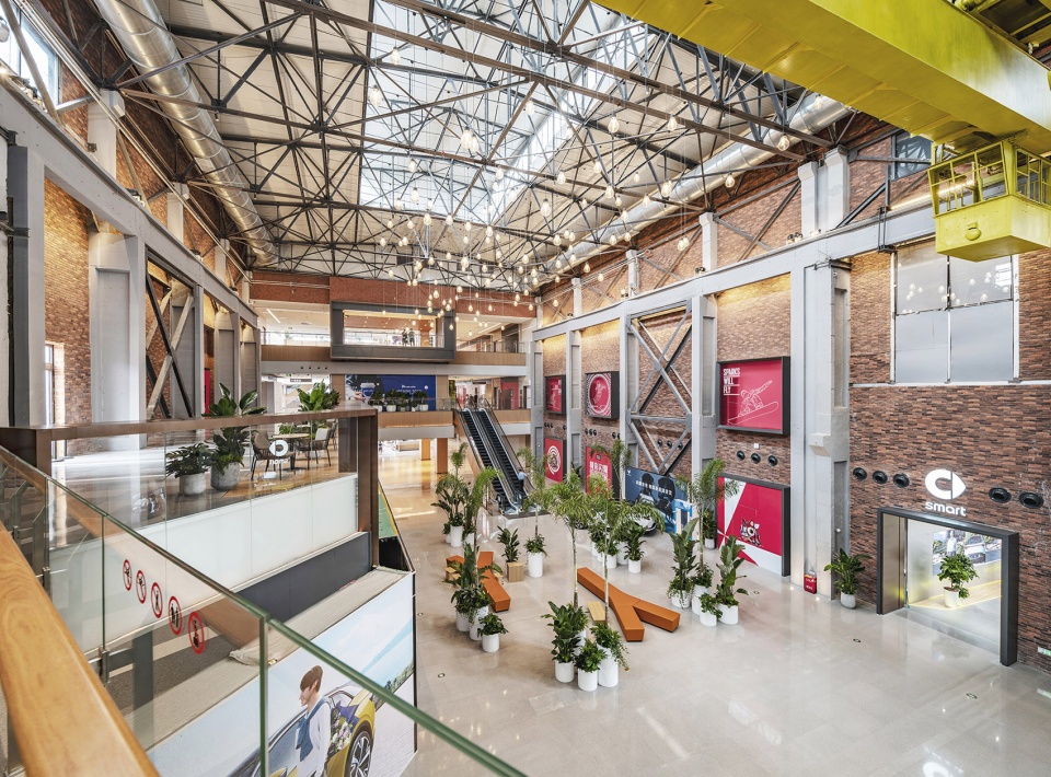 購物廣場設計,商場設計,購物中心設計,購物廣場室內設計,北京六工彙購物廣場,六工彙購物廣場,北京首鋼園六工彙購物廣場,首鋼園六工彙購物中心,弘石設計,弘石設計作品