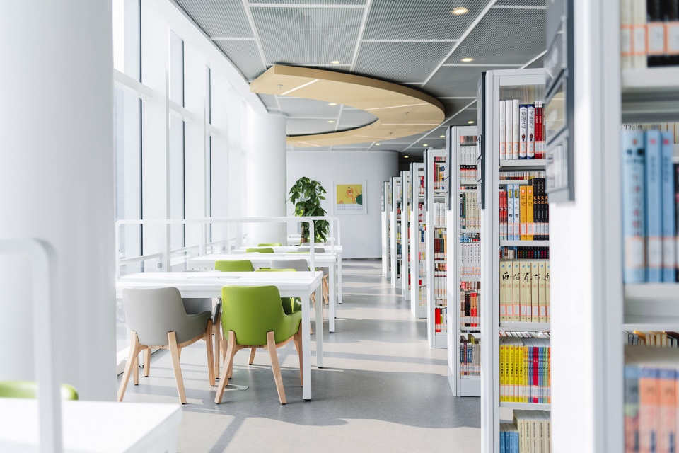 上海少年兒童圖書館,上海少年兒童圖書館新館,上海少年兒童圖書館新館設計,圖書館設計,圖書館設計案例,公共圖書館,少年圖書館,兒童圖書館設計,華建集團上海建築設計研究院有限公司