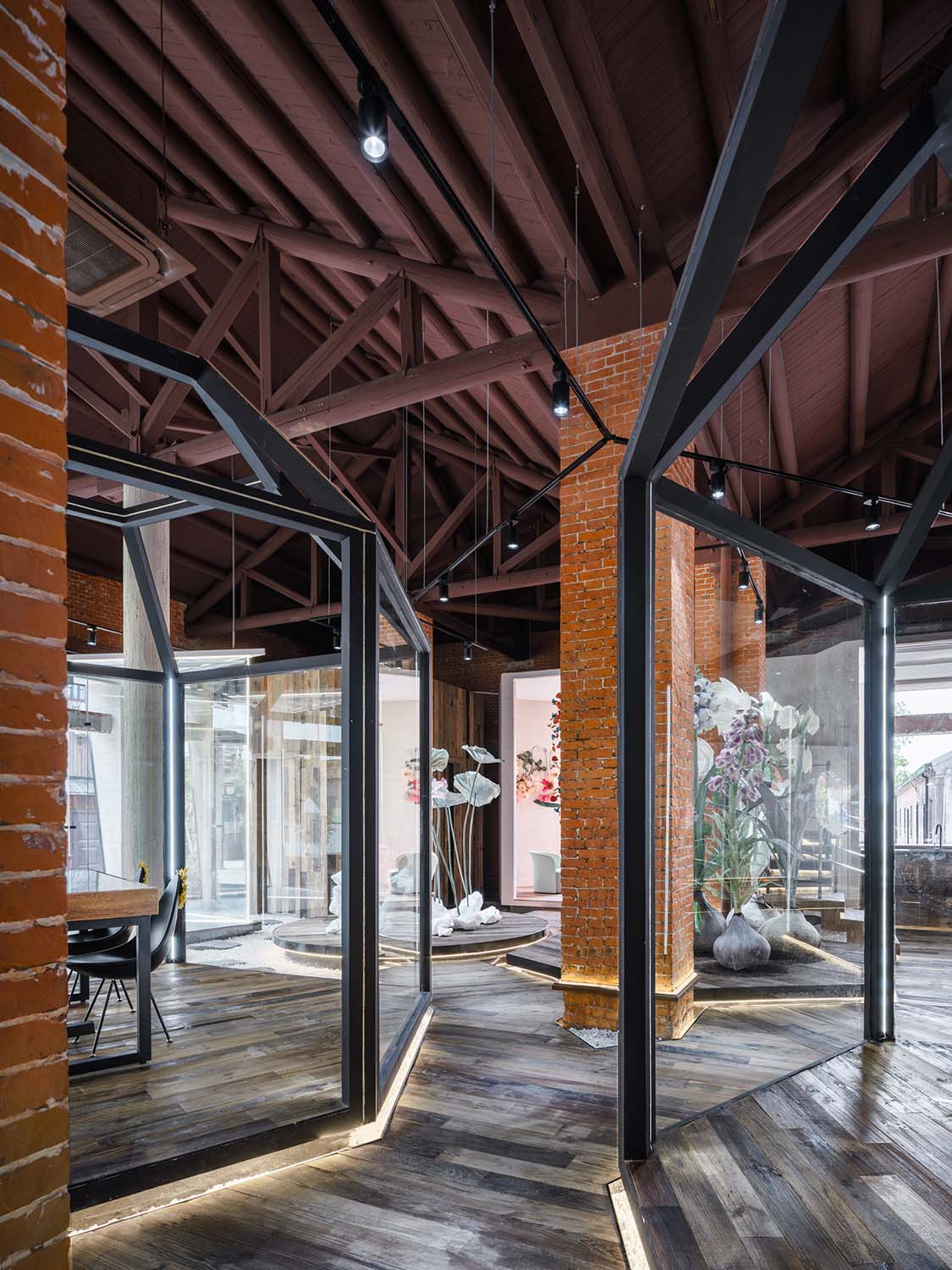 上海嘻穀藝術館,嘻穀藝術館,雲間糧倉,上海雲間糧倉,雲間糧倉改造,上海,展廳設計,藝術展廳設計,展館設計,建築改造,雲間嘻穀,澱川建築事務所,澱川建築設計作品,澱川設計