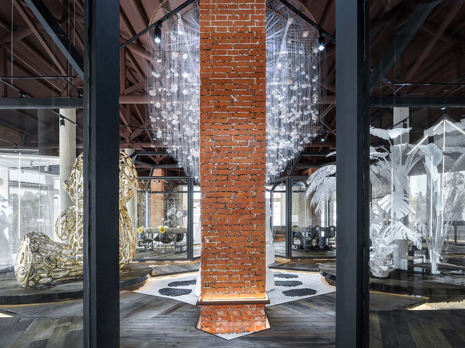 上海嘻穀藝術館,嘻穀藝術館,雲間糧倉,上海雲間糧倉,雲間糧倉改造,上海,展廳設計,藝術展廳設計,展館設計,建築改造,雲間嘻穀,澱川建築事務所,澱川建築設計作品,澱川設計