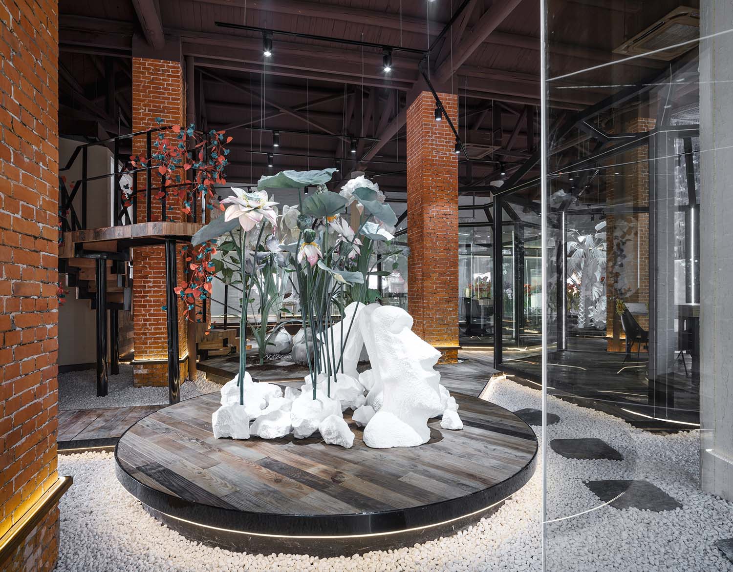 上海嘻穀藝術館,嘻穀藝術館,雲間糧倉,上海雲間糧倉,雲間糧倉改造,上海,展廳設計,藝術展廳設計,展館設計,建築改造,雲間嘻穀,澱川建築事務所,澱川建築設計作品,澱川設計