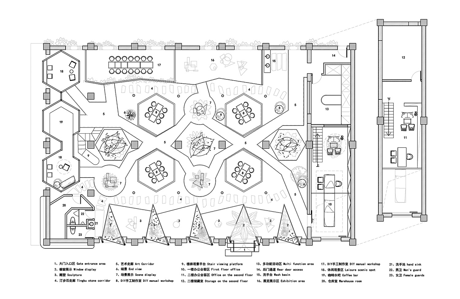 上海嘻穀藝術館,嘻穀藝術館,雲間糧倉,上海雲間糧倉,雲間糧倉改造,上海,展廳設計,藝術展廳設計,展館設計,建築改造,雲間嘻穀,澱川建築事務所,澱川建築設計作品,澱川設計