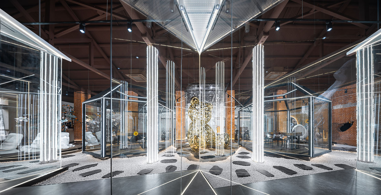 上海嘻穀藝術館,嘻穀藝術館,雲間糧倉,上海雲間糧倉,雲間糧倉改造,上海,展廳設計,藝術展廳設計,展館設計,建築改造,雲間嘻穀,澱川建築事務所,澱川建築設計作品,澱川設計