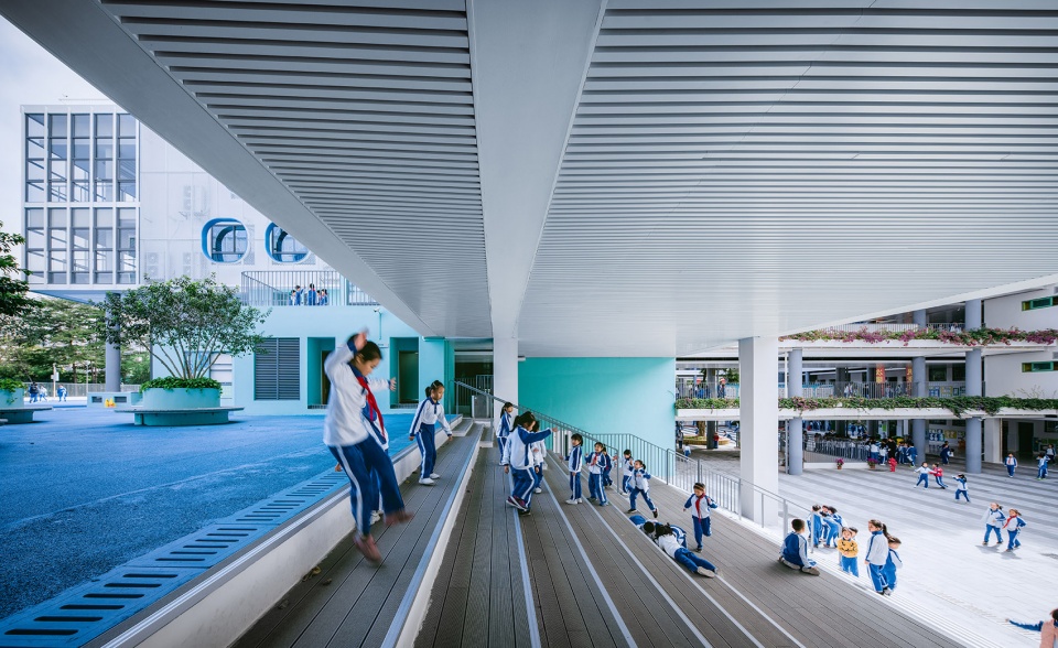 學校設計,小學設計,學校改造設計,校園設計,學校裝修,學校設計案例,深圳福強小學,福強小學,深圳小學,深圳,深圳學校設計,眾建築,眾建築設計