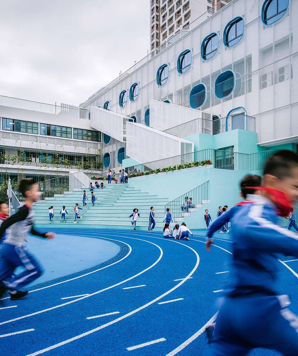 學校設計,小學設計,學校改造設計,校園設計,學校裝修,學校設計案例,深圳福強小學,福強小學,深圳小學,深圳,深圳學校設計,眾建築,眾建築設計