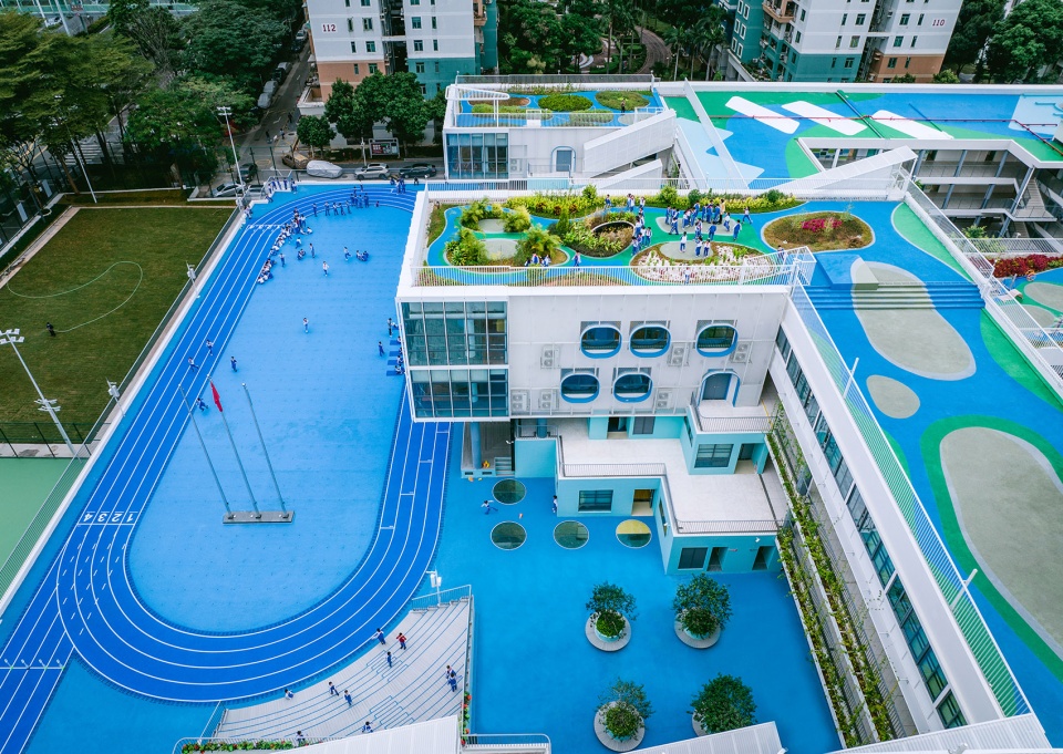 學校設計,小學設計,學校改造設計,校園設計,學校裝修,學校設計案例,深圳福強小學,福強小學,深圳小學,深圳,深圳學校設計,眾建築,眾建築設計