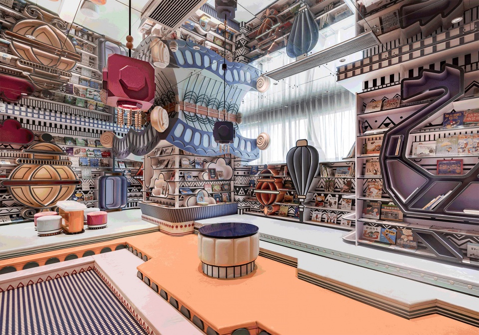 書店設計,零售店設計,台州書店設計,書店設計案例,網紅書店,網紅書店設計,鍾書閣,騰達鍾書閣,台州鍾書閣,鍾書閣書店,書店零售店,伊塔諾建築設計,伊塔諾建築