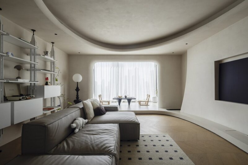 丄丅設計 | 200㎡，廈門住宅-淡秋