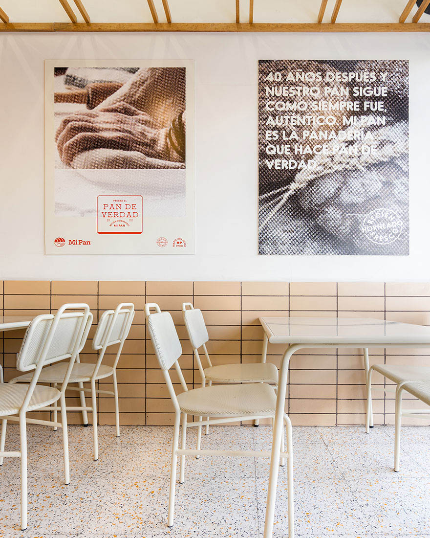 Concentrico Studio,墨西哥,麵包店設計,烘焙店設計,WARP AND WOOF,麵包店設計案例,Mi Pan Bakery,連鎖店