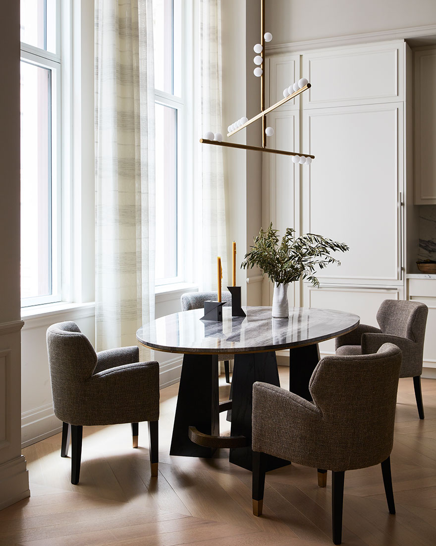 Carlyle Designs,公寓設計,139㎡,曼哈頓,大平層裝修,現代優雅,大平層設計案例,中性色,國外公寓設計案例