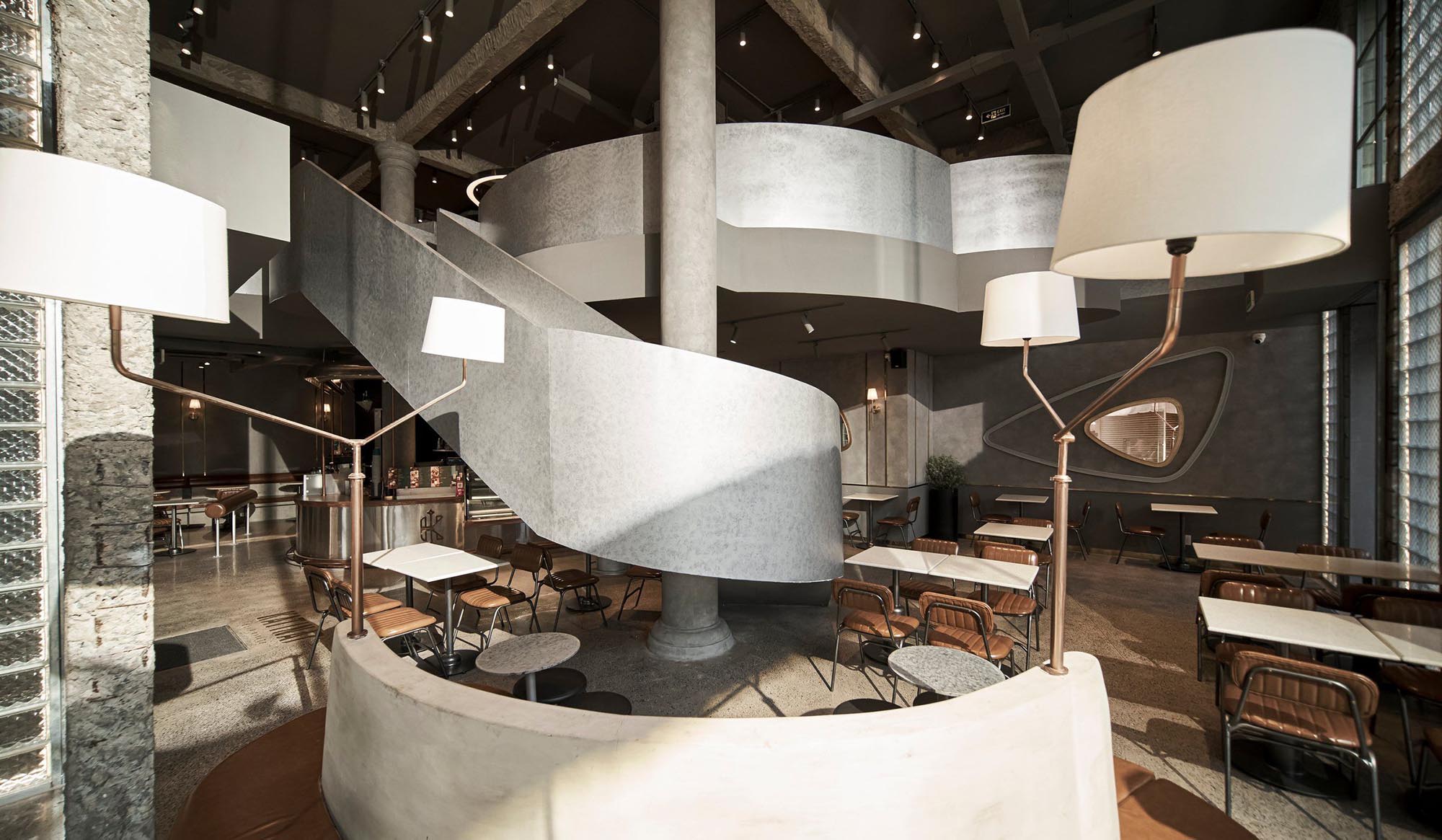 Katinat Coffee,咖啡廳設計,咖啡廳設計案例,越南,Module K,咖啡店設計,國外咖啡店設計,咖啡廳平麵圖