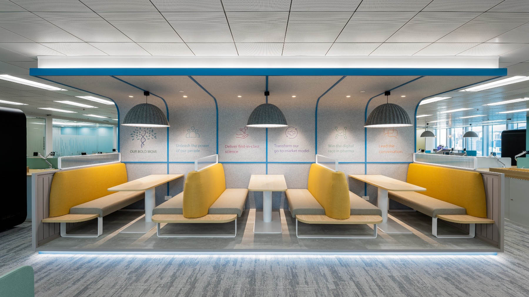 Steven Leach Group,1400㎡,辦公室設計案例,香港,辦公室設計,醫藥公司辦公室,辦公室設計案例,輝瑞辦公室設計,生物製藥公司,Pfizer Hong Kong office