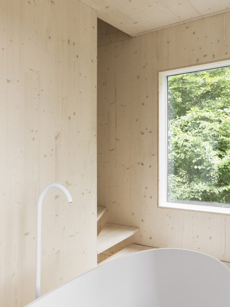 民宿設計,民宿改造設計,Fröhlich Gassner Architekten,民宿設計案例,170㎡,德國,Kleine Bleibe,度假民宿,民宿建築設計,原木色