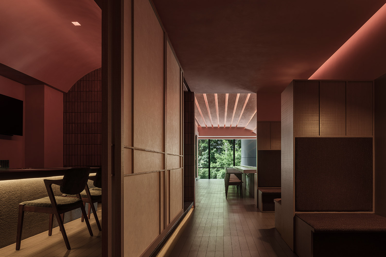 餐廳設計,日本料理,日料餐廳設計,酒吧餐廳設計,餐廳設計案例,lizhifei studio,深圳餐廳設計,番茄加設計,297㎡,深圳,日式融合料理,Itaru