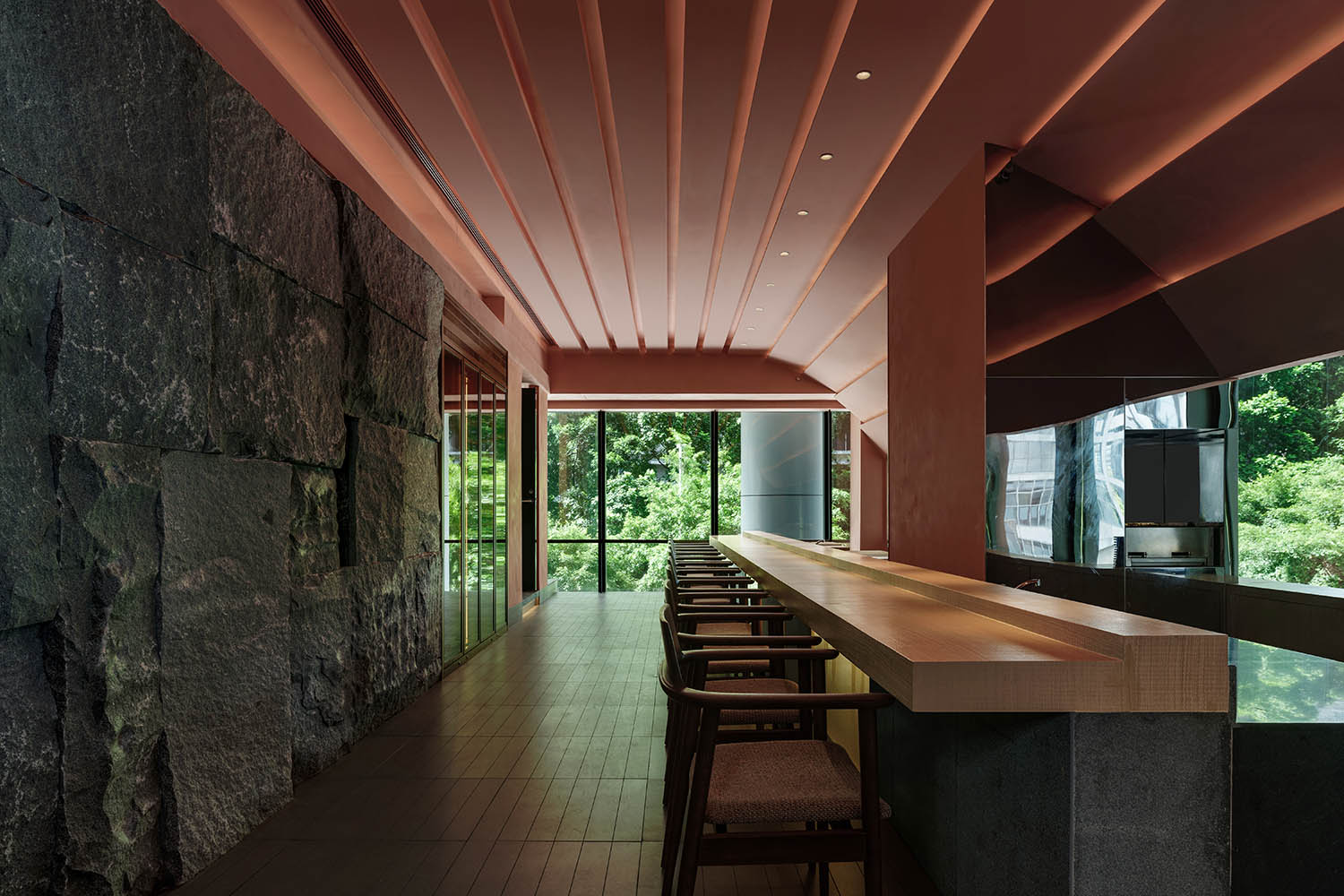 餐廳設計,日本料理,日料餐廳設計,酒吧餐廳設計,餐廳設計案例,lizhifei studio,深圳餐廳設計,番茄加設計,297㎡,深圳,日式融合料理,Itaru