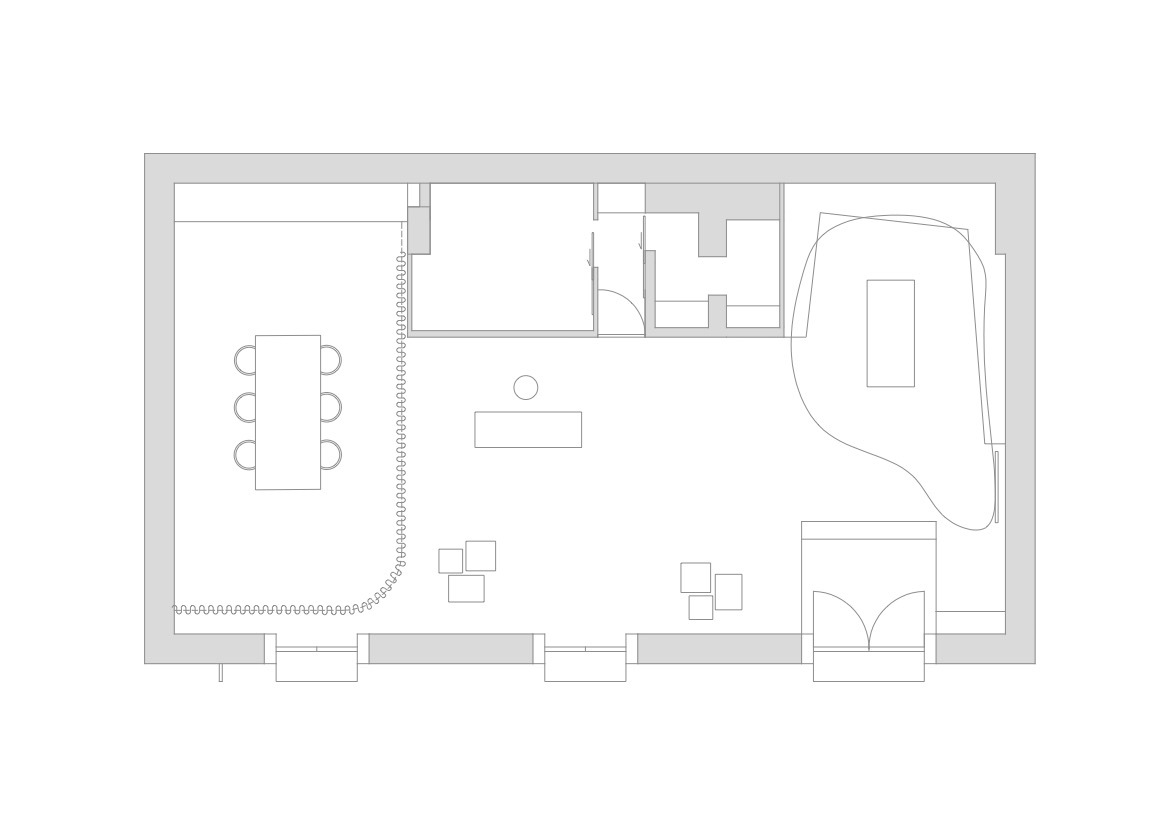 Lachoix Concept Store,服裝店設計,國外服裝店,服裝精品店,Atelier Holcnerova,葡萄牙,裏斯本,Lachoix 服裝概念店,女裝店設計,女裝店設計案例